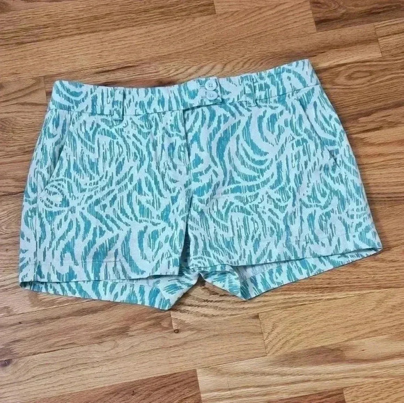 VINEYARD VINES GREEN ZEBRA STRIPES NAUTICAL DAYBOAT SHORTS - Picture 1 of 10